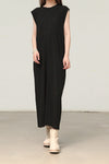 BORIS BIDJAN SABERI Black Sleeveless Dress ONE PIECE DRESS4 FTT00001 (WDRESS4 F035)
